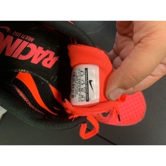 NIKE Racing Track Shoes 8.5 - Picture 3 of 5